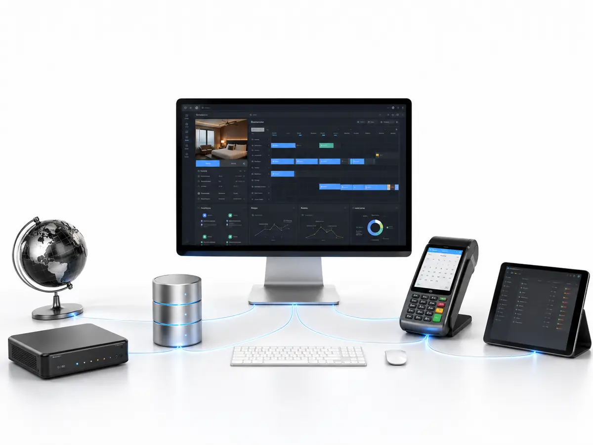 Dashboard white label hotel — tampilan branded untuk admin hotel