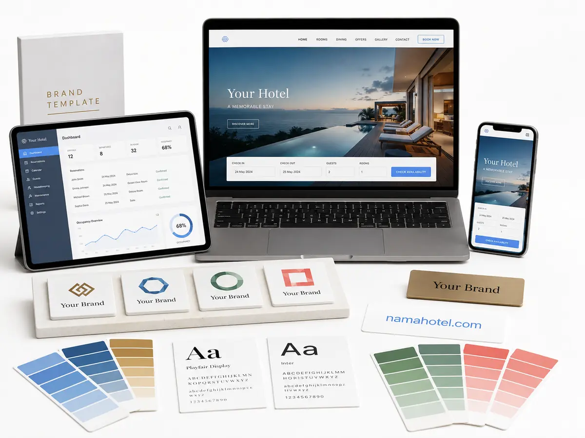 White label sistem hotel — software hotel dengan brand sendiri